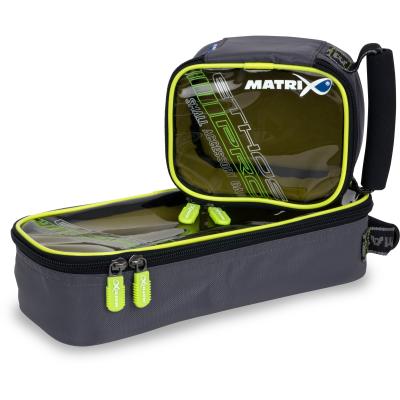 Matrix Pro accessory bag M clear top lime lining
