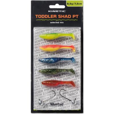 Kinetic Toddler Shad PT 8,5g/7,5cm – Selected Mix