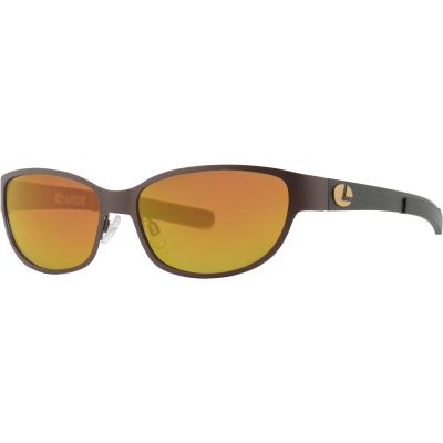 Lenz Cascapedia Titan/Carbon Sunglasses Gun w/Brown Lens