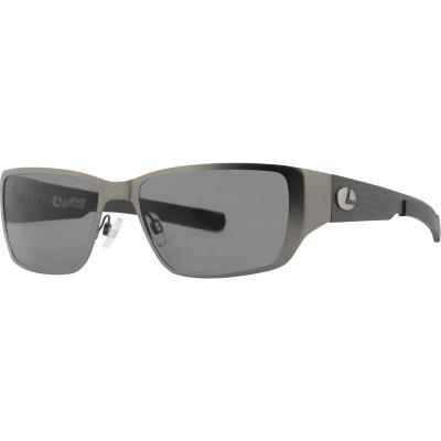 Lenz Ponoi Titanium/Carbon zonnebril grijs met grijze lens