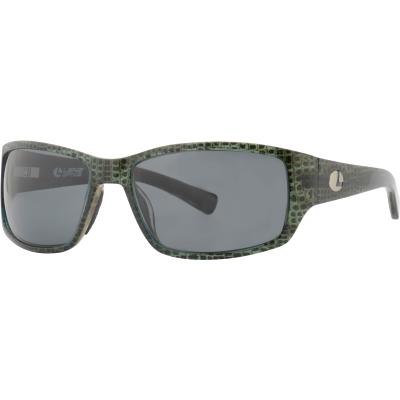 Lenz Helmsdale Acetate Sunglasses Green w/Grey Lens