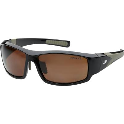 Scierra Wrap Arround Sunglasses Brown Lens