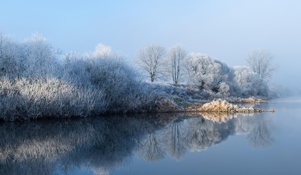 Angeln im Winter